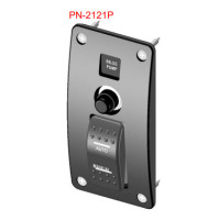 Rocker Switch with 1 Panels - (ON)-OFF-ON /SPDT - PN-2121P - ASM